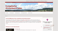 Desktop Screenshot of kb-aalen-evangelisch.de