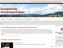 Tablet Screenshot of kb-aalen-evangelisch.de